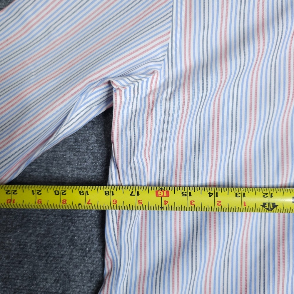 Brooks Brothers‎ Shirt Mens 15 33 Extra Slim Fit Supima Cotton Non Iron Striped - Picture 7 of 8